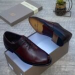 Dark Brown Leather Oxford Shoes for Men - Premium Quality