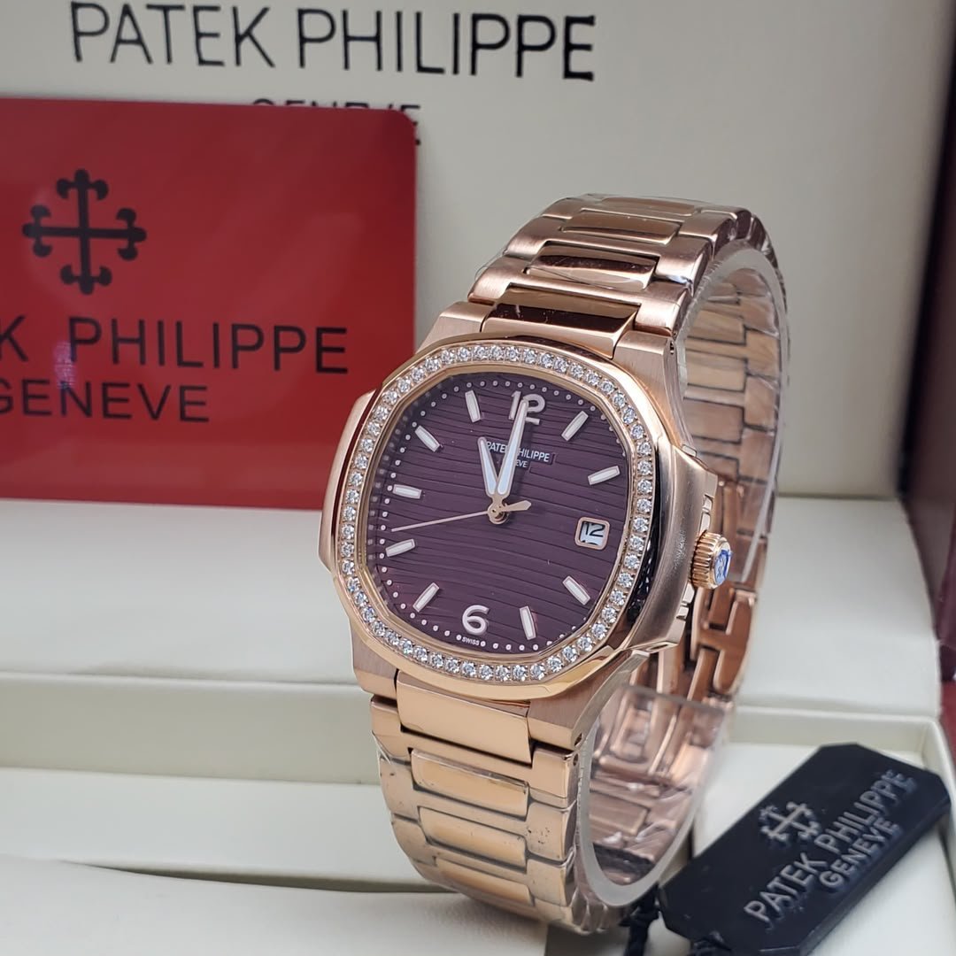 whatsapp-image-2026-08-14-at-11-56-49-pm-diSBY7.jpeg Patek Philippe Ladies' Rose Gold Watch with Purple Dial and Diamond Bezel - Image 1