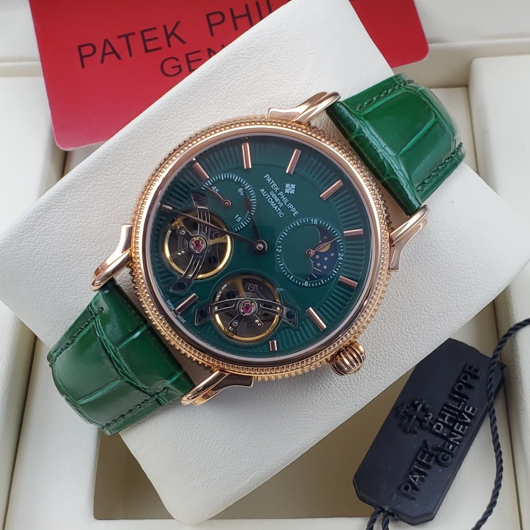 whatsapp-image-2026-08-14-at-11-57-52-pm-AOhAiT.jpeg Patek Philippe Geneve Automatic Watch with Green Dial and Rose Gold Case - Image 1